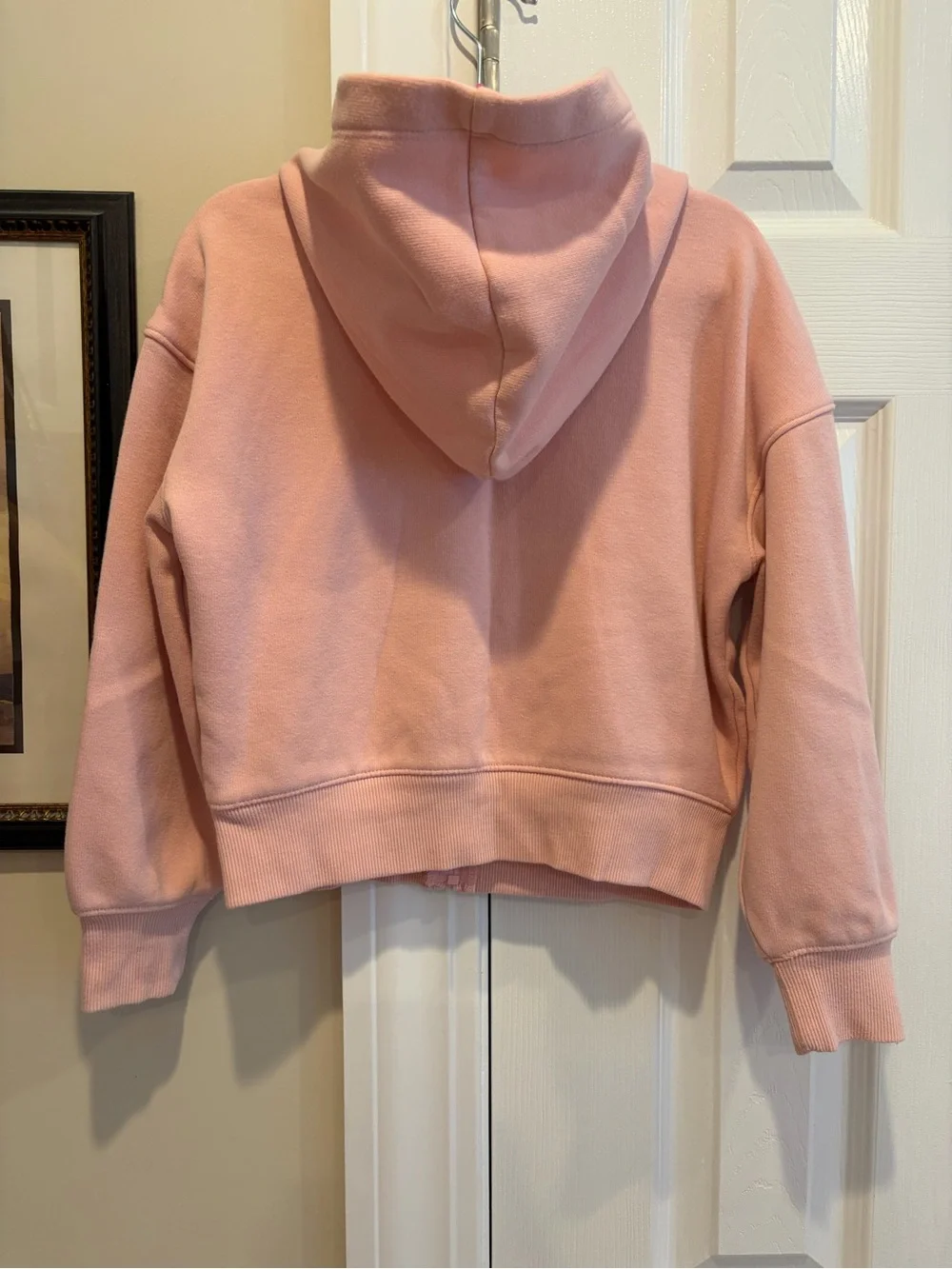 The Children’s Place Pink Zip Hoodie with Glitter Heart